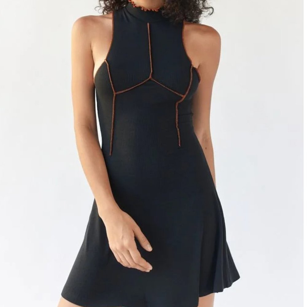 Deja Seamed Mini Dress NWT Size XS